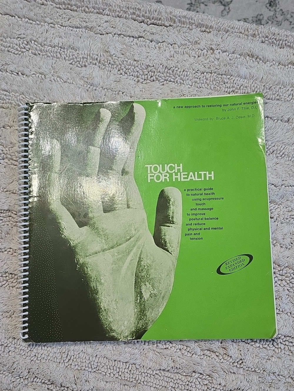 Touch for Health Spiral-Bound Guidebook - Green